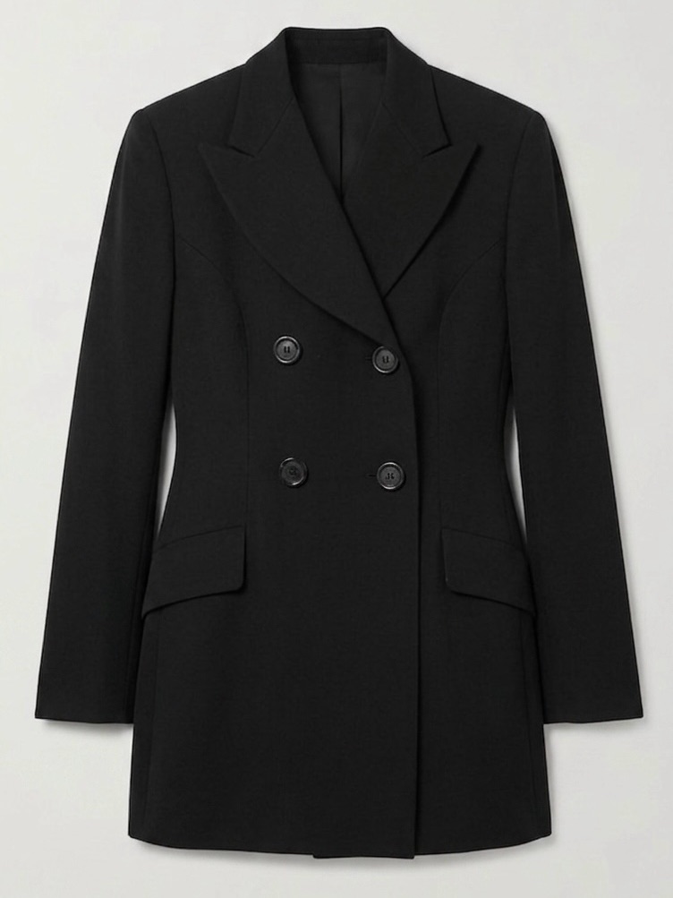 Dolce & Gabbana Black Double-Breasted Blazer